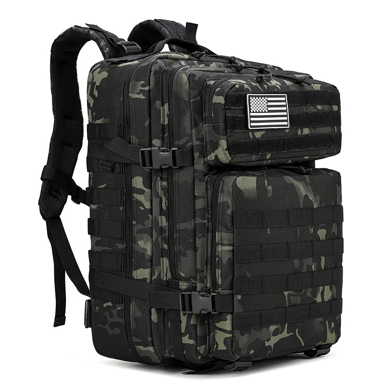 

Тактический рюкзак, 45 л, 3P, водонепроницаемая сумка для активного отдыха, альпинизма, спорта, кемпинга, походов