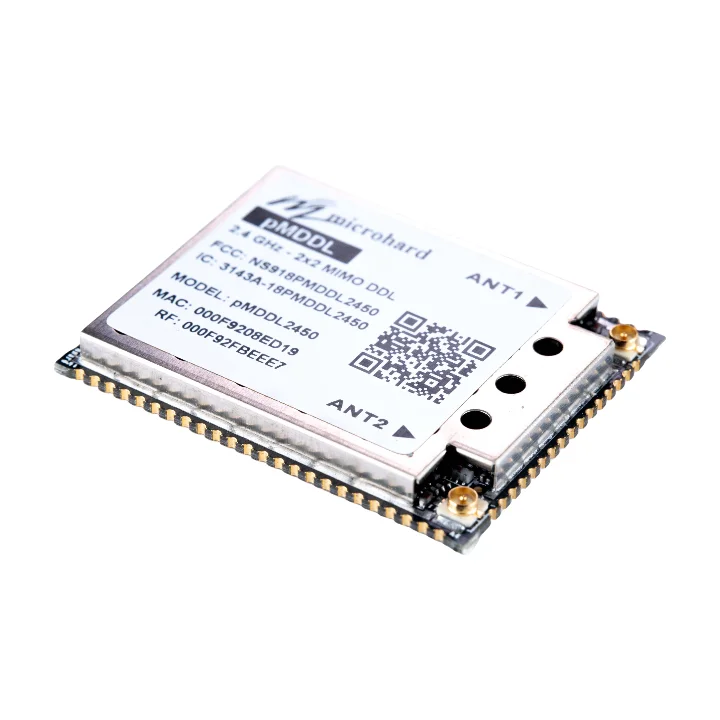 

Microhard PMDDL2450 Image Transmission Module OEM 2.4GHz MIMO 2X2 Digital Data Link MHK185500 Module