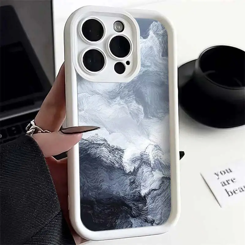 Ocean Case For OPPO A38 A58 A78 A98 A17 A16 A16K A53 A33 A32 A54 A55 A72 A73 A74 A95 A36 A76 A96 A52 A9 A5 2020