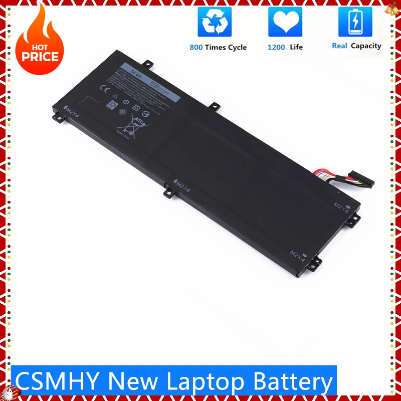 

New RRCGW Laptop Battery for Dell XPS 15 9550 Precision 5510 Series M7R96 62MJV 11.4V 56WH Dell Laptop Battery