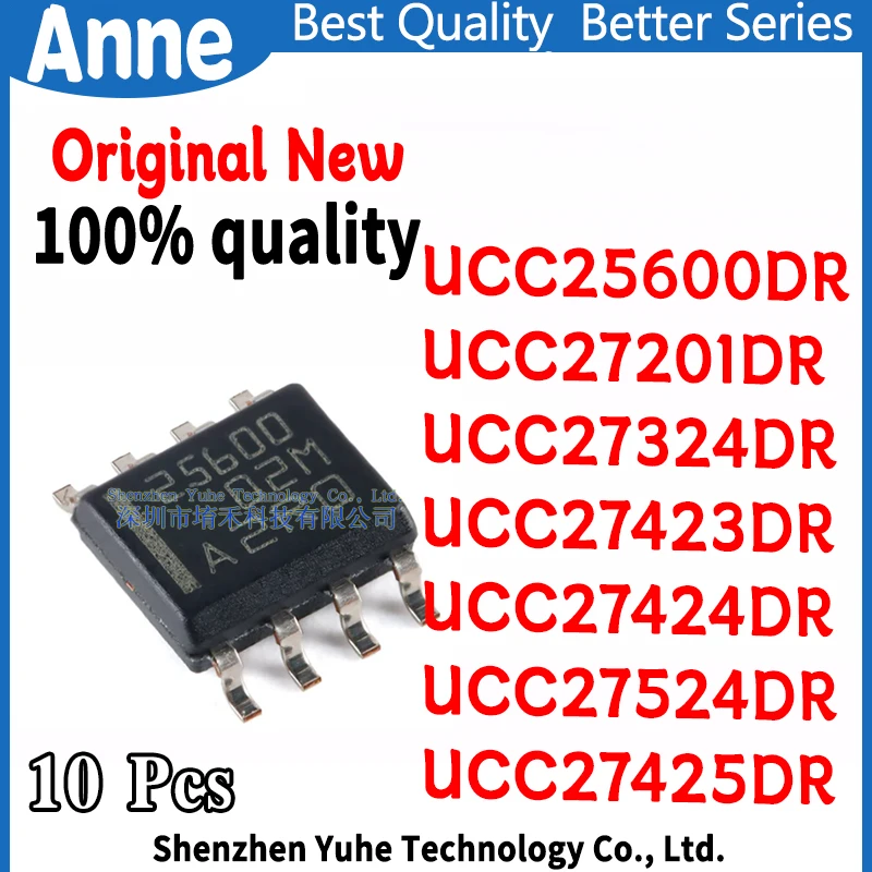10pcs New UCC25600DR UCC27201DR UCC27324DR UCC27423DR UCC27424DR UCC27524DR UCC27425DR 25600 27201 27324 27423 27424 27524 27425
