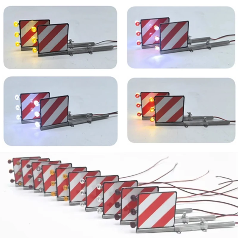 

1 Pair Width Sign Light for 1/14 Tamiya RC Truck Car Scania 770s Volvo Benz diy Parts Toys