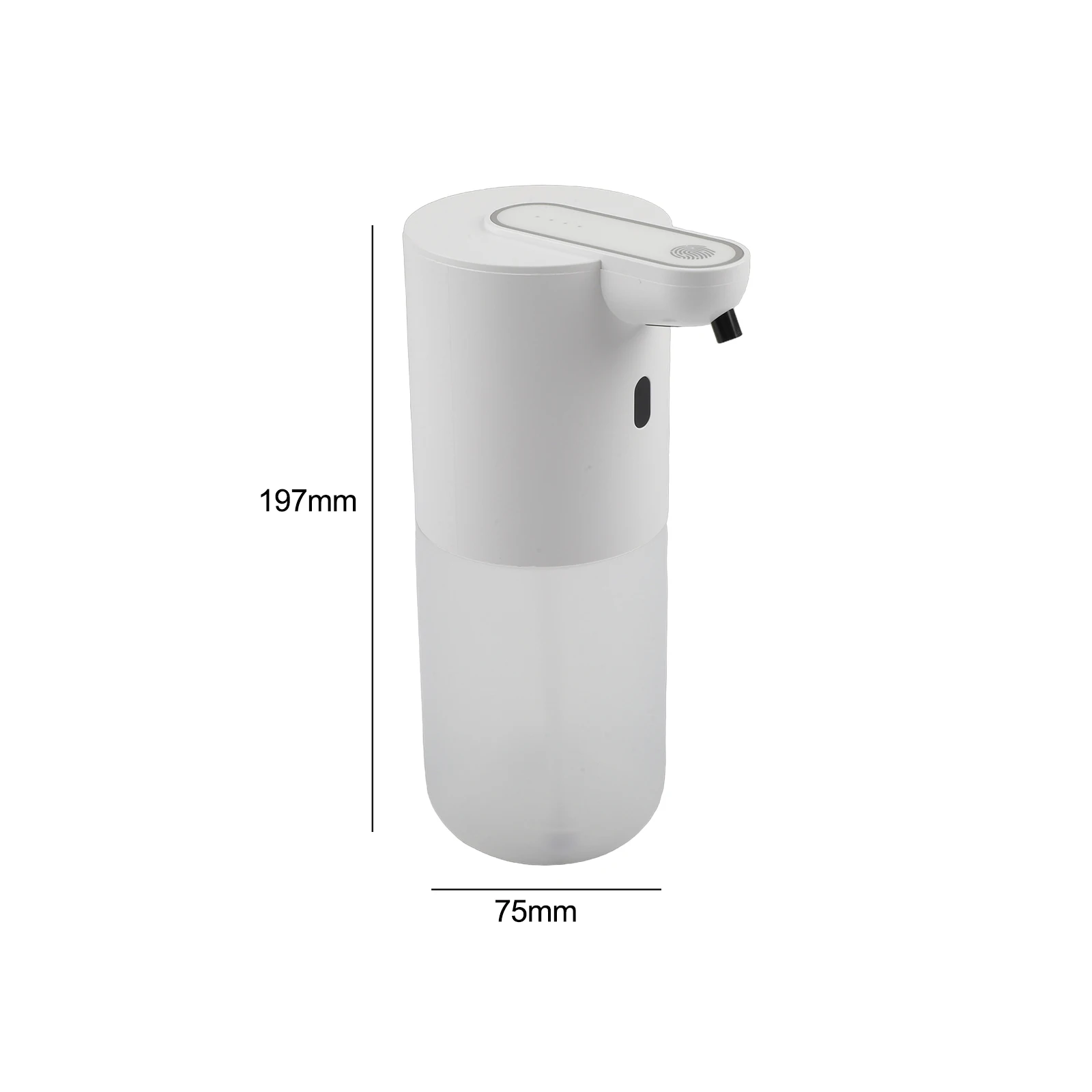 Sensor Soap Dispenser Wall Mounted Dispenser Public Restroom IPX5 Waterproof Liquid Dispenser Foam Dispenser IPX5 Waterproof