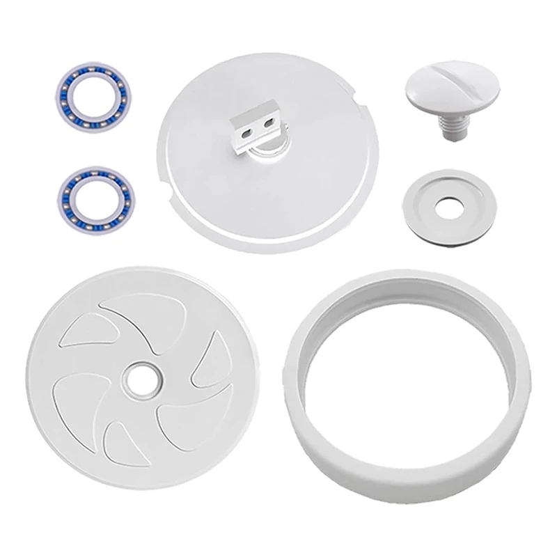 Pool Cleaner Wheel C6 Assembly With Bearing,Tire,Axle With Sand & Grave Guard,Screw,Washer For Polaris 280 Cleaner