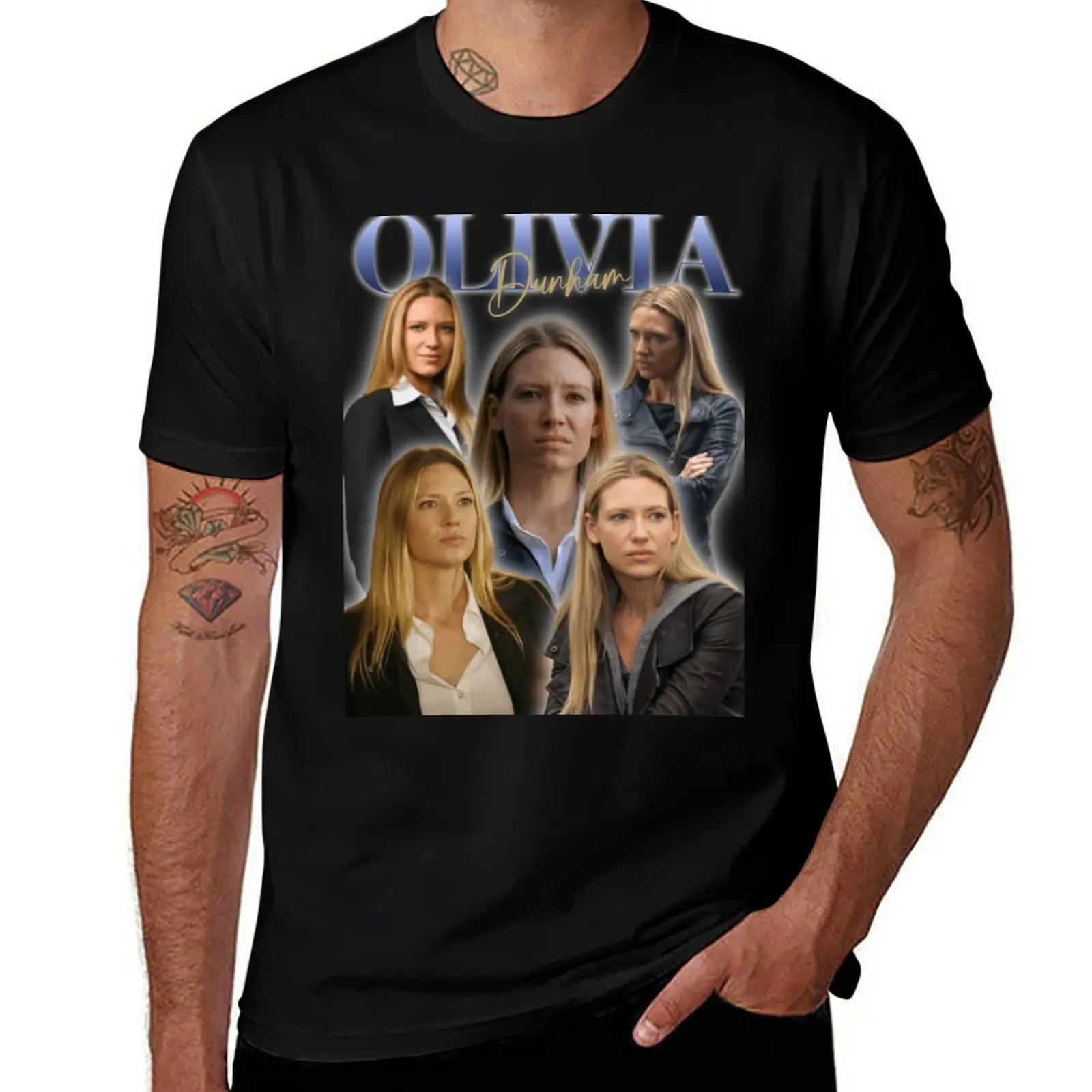 Olivia Dunham Shirt T-Shirt Casual Fashion Short Sleeve Cotton T-Shirt