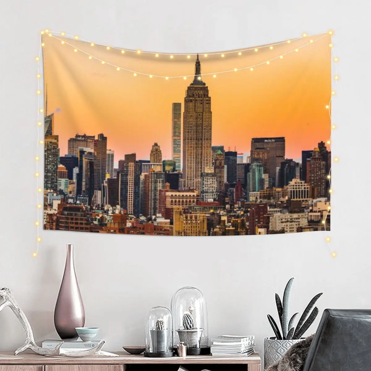 URBAN EXODUS|MANHATTAN|NEW YORK|UNITED STATES|MODERN PRINTING/1Pc #27386717 Tapestry Cute Room Decor Bedroom Decoration Tapestry