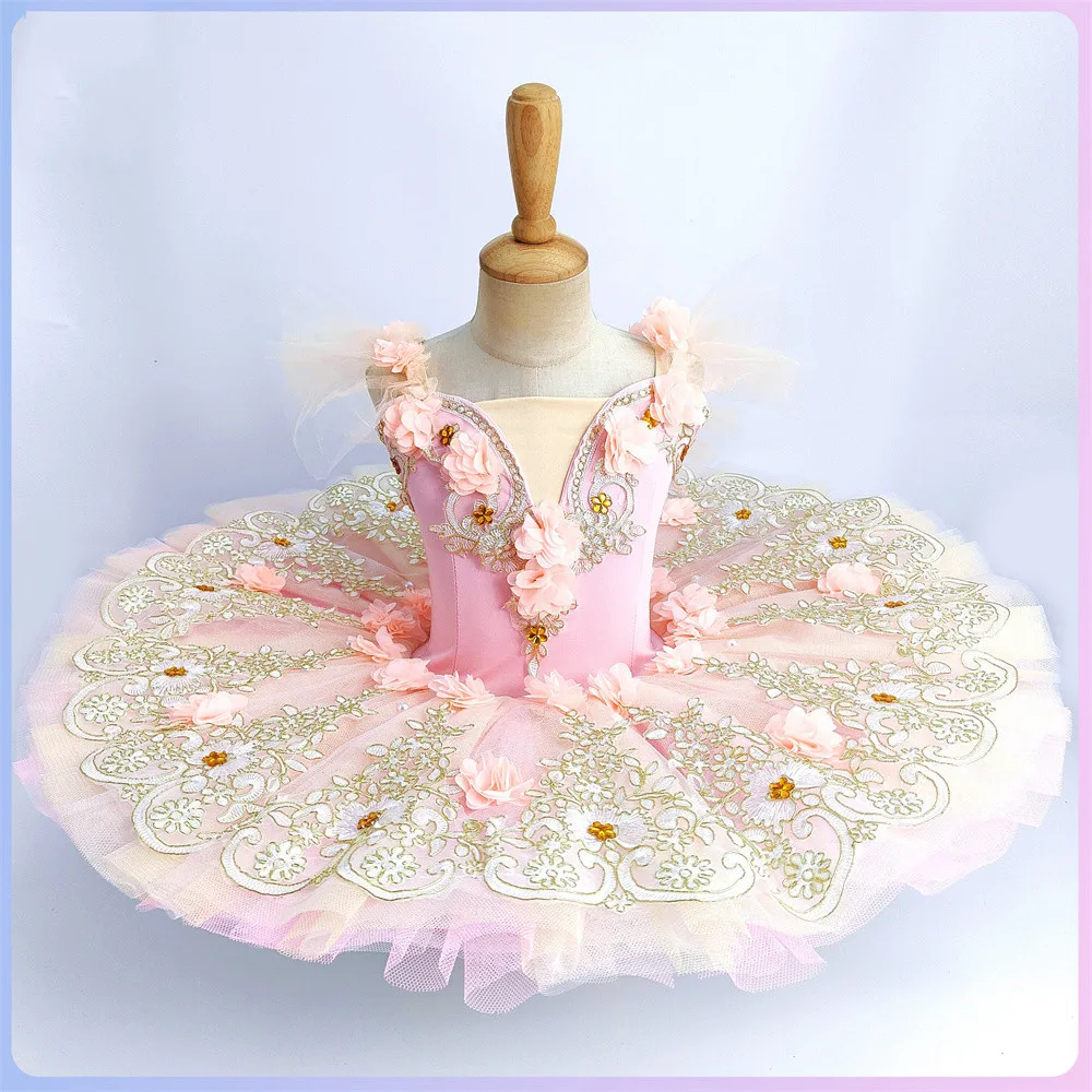 

Summer Dress Tutu Children Party Ballerine Kids Clothes Ballet Girl Dance Costumes Baby Ballet Leotards Girls' Dresses Birthday