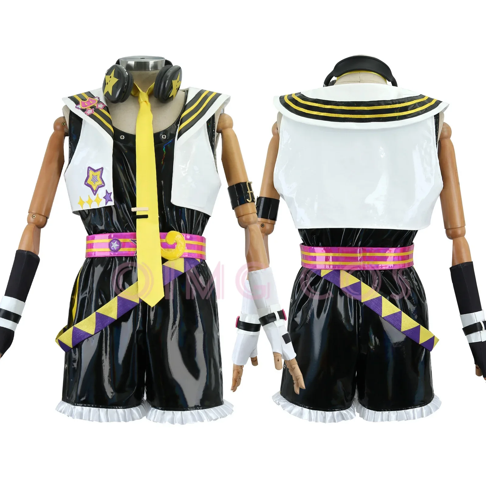 Mikuu Kagamine Rin Kagamine Len Cosplay Project Sekai Costumes Anime Role Playing Holiday Party Women Game