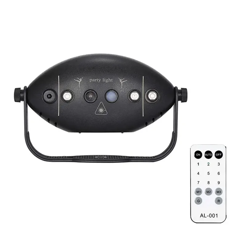 B30c-luzes de festa de palco dj discoteca projetor de luz laser lâmpada usb casamento casa natal decoração uv palco feriado efeito som fácil insta