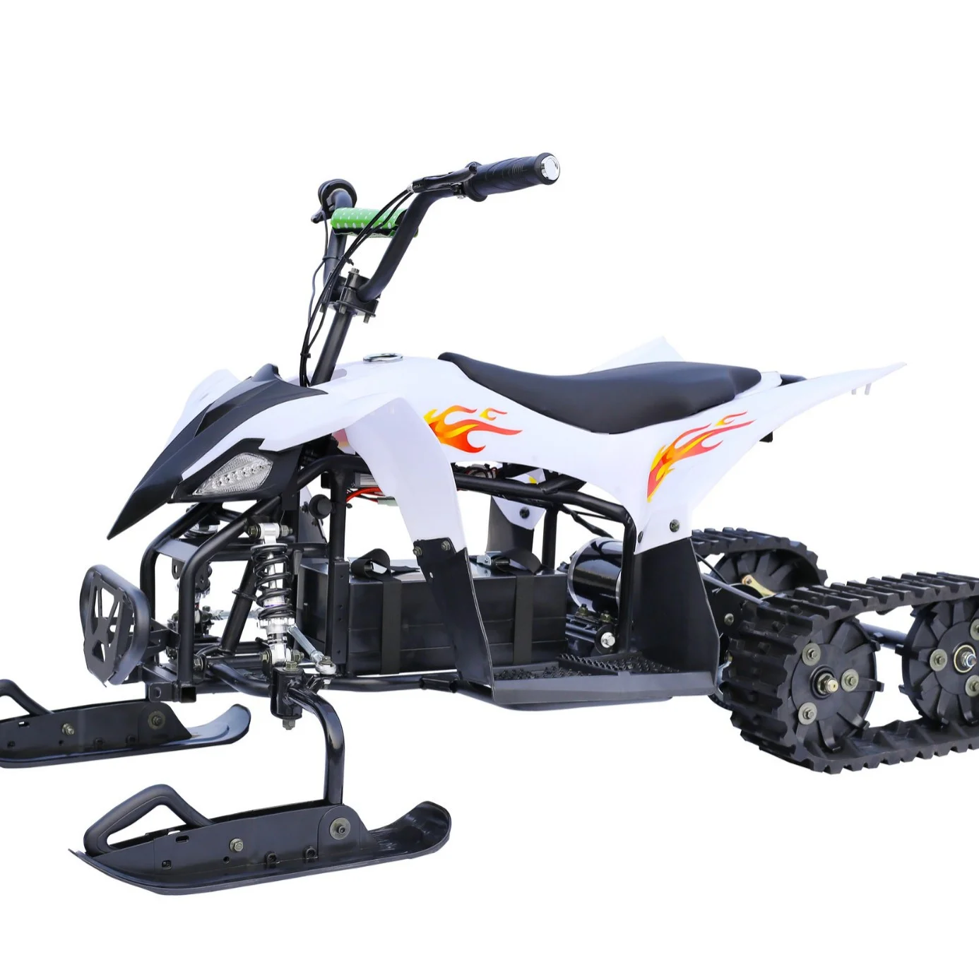 800W Security Outdoor Kids' Electric Motor Snowmobile for Snow Bike & Sleds & Snow Tubes