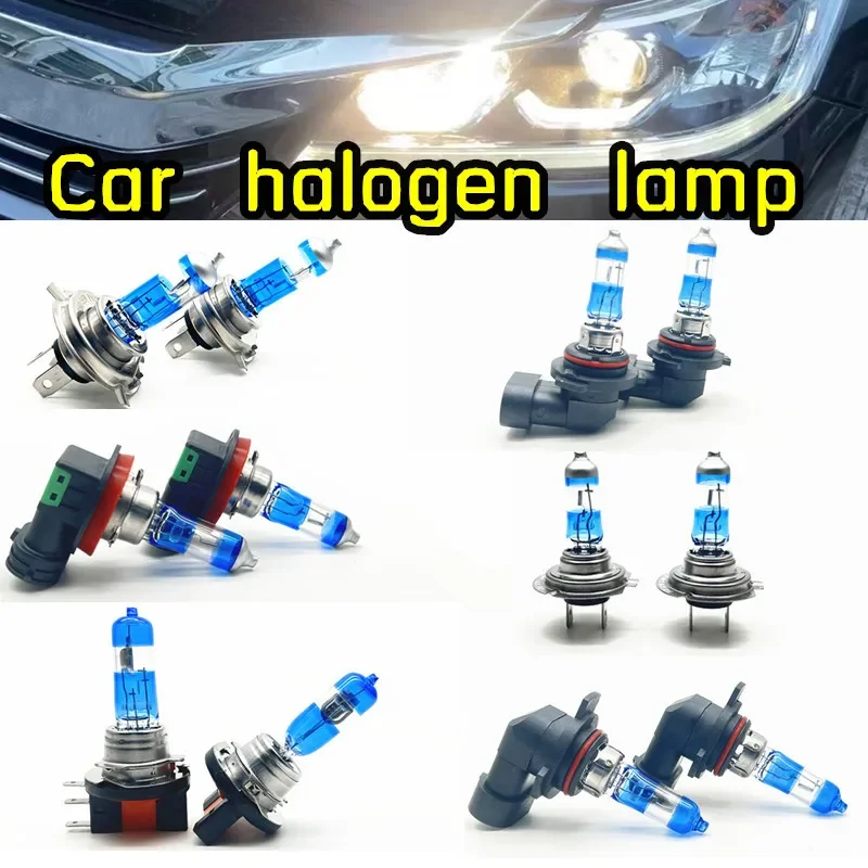 

2pcs car halogen bulb H4 H7 H9 H11 H15 9005 9006 9012 12V55W night traveler 4000K high low light headlight bulb H8 H10 fog light