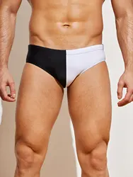 Men's Adult Triangle Racing Professional Competition Questions: Reduce Resistance in Competition Tight Swimsuit