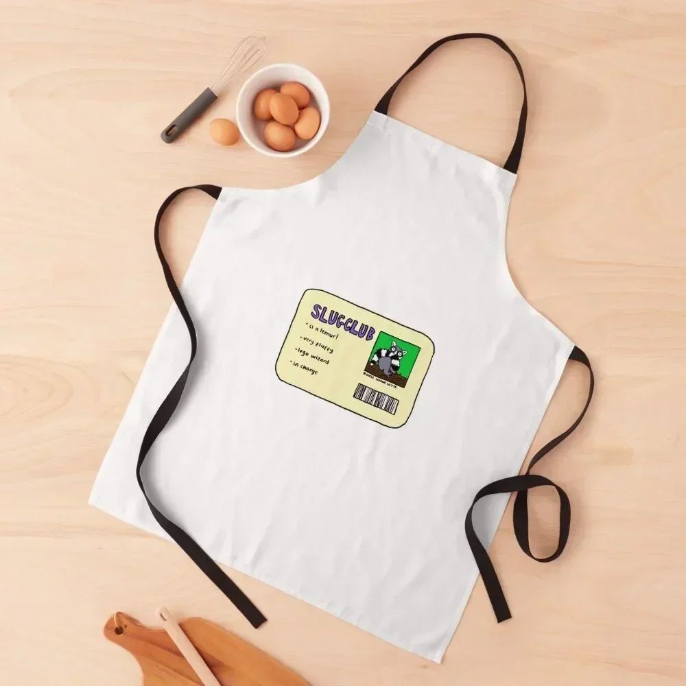 

Lemur Lotte Apron Woman Kitchens Smock for hairdressing Cute Kitchen Nursing Apron