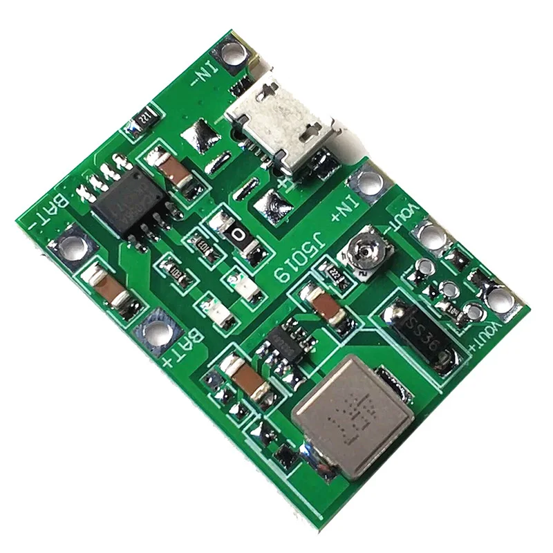 Li-ion 18650 3.7v 4.2v battery charger board dc-dc step up boost module