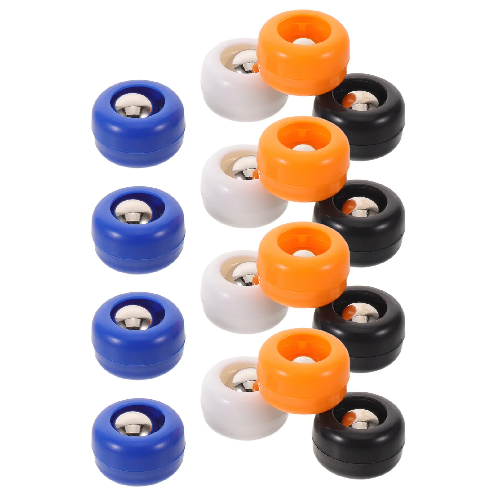 16Pcs Tabletop Curling Pucks Precision Sliding Replacement for Mini Shuffleboard Game Night Party Entertainment Accessories