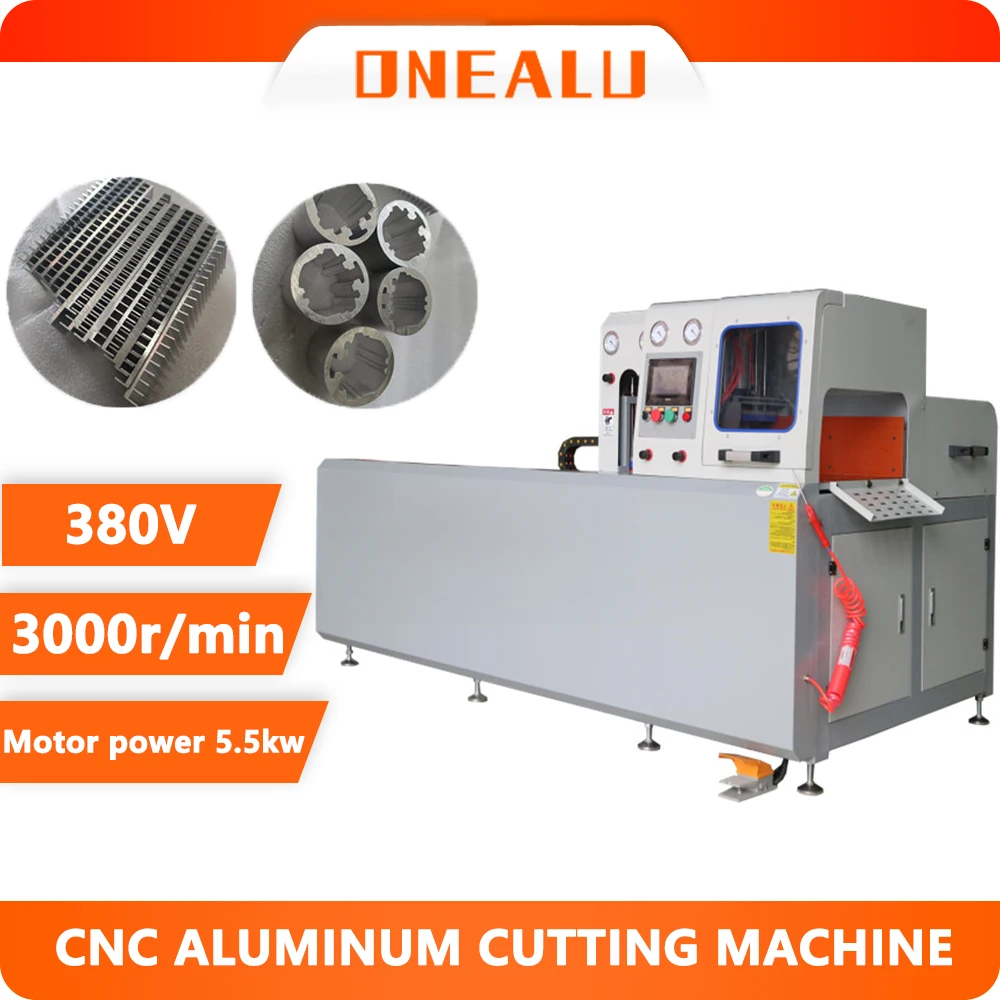 Aluminum Profile CNC Cutting Machine Fully Automatic for Aluminum Tube Copper Rod Cutting Saw Straight Heat Sink Industrial Saw