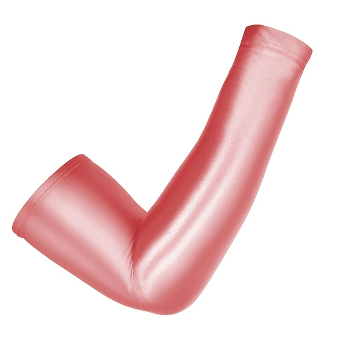 AMORESY Glitter Satin protección solar para todas las estaciones ciclismo deporte brazo manga guantes largos sin dedos accesorios de traje de baño competitivos