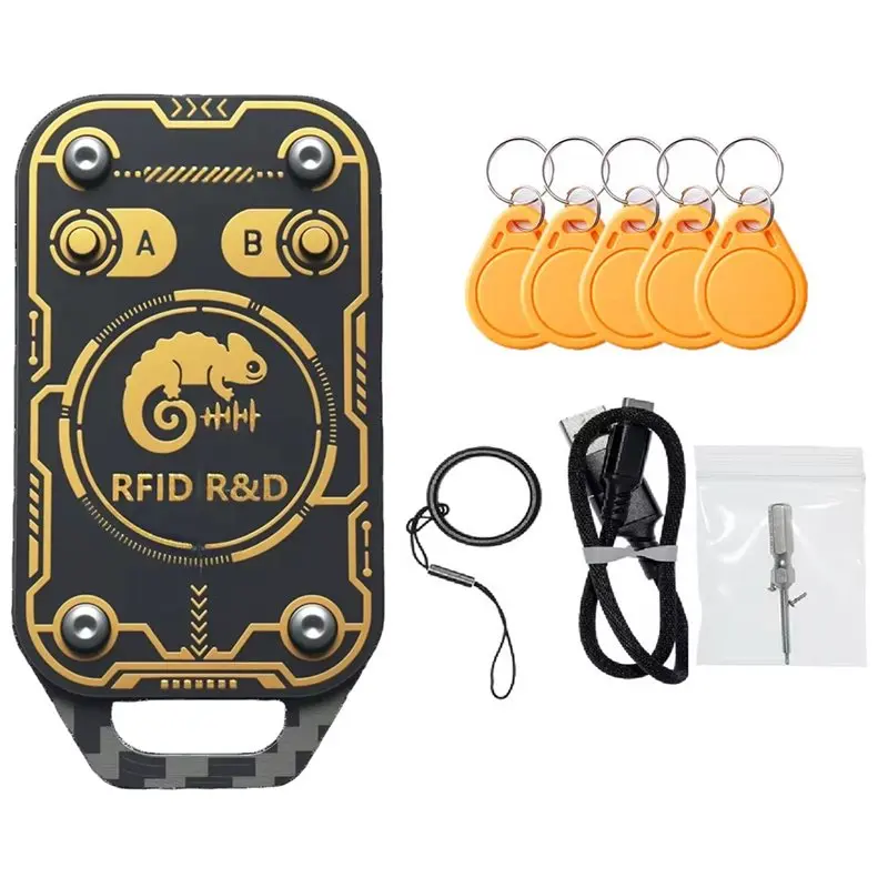 

CJSD-New Chameleon Ultra 3Rd Generation Access Card Smart NFC Reader/Writer, Chameleon Detective Card Copier NFC RFID