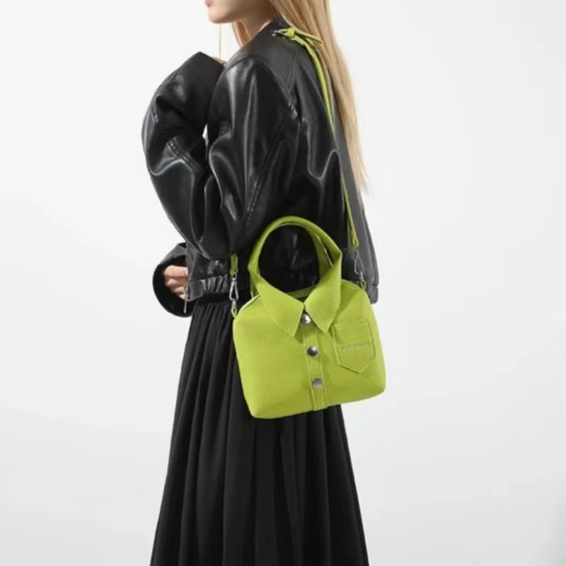 2024 Spring Fashion Versatile Commuter PU Small Bag Women's Solid Color High Quality Texture Women's Crossbody Bag Single Should