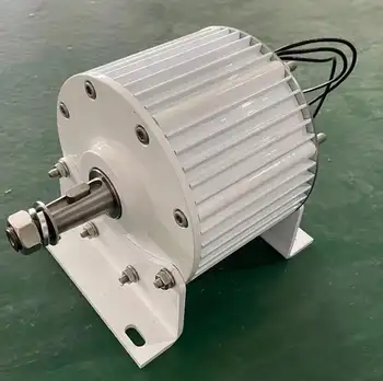 3000W 5000W 8000W 10KW nízkorychlostní generátor s permanentními magnety 48V 96V 110V 220V 380V 3fázové střídavé alternátory pro pohon motoru 8 nejlepší prodej Generátor 10 kW - №6