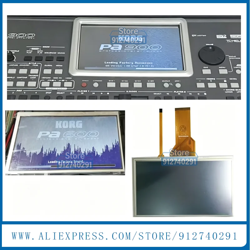 Original New A+ LCD Display Screen For Korg PA300 PA600 PA900 LCD With Touch Screen Panel For Korg PA600 PA300 PA900 LCD Monitor