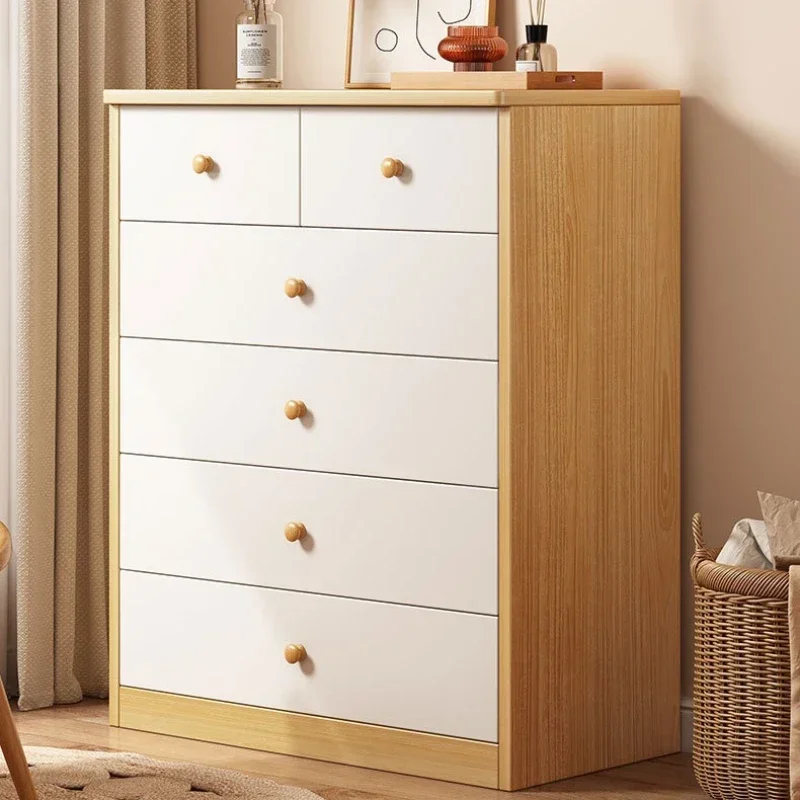 Factory Chest Living Room Large Capacity Locker Bedroom Storage Chest Standing Cabinet Bedside Storage Cabinet