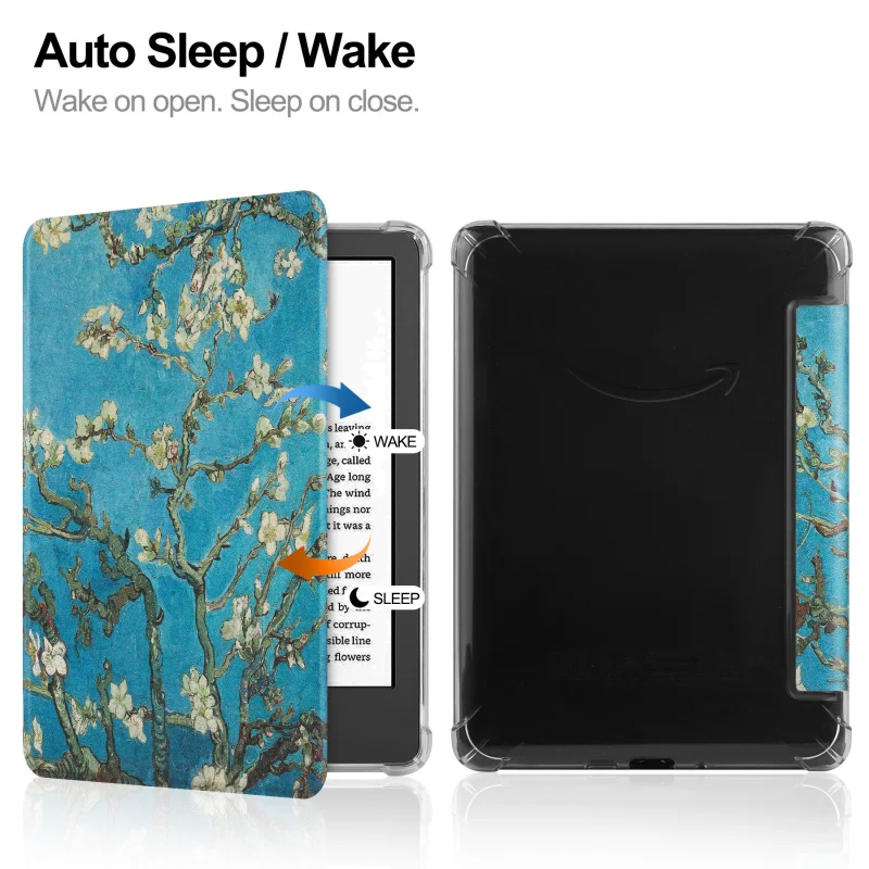 Suitable for Kindle Paperwhite 12th Gen 7-in 2024 model transparent soft shell TPU protective case