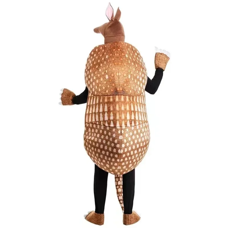 أزياء الهالوين لمرحلة الأداء اللطيفة على شكل حيوانات الزواحف أزياء البنجولين أرماديلو أنتيتر لعب الأدوار المدرسية للبالغين والرجال والنساء