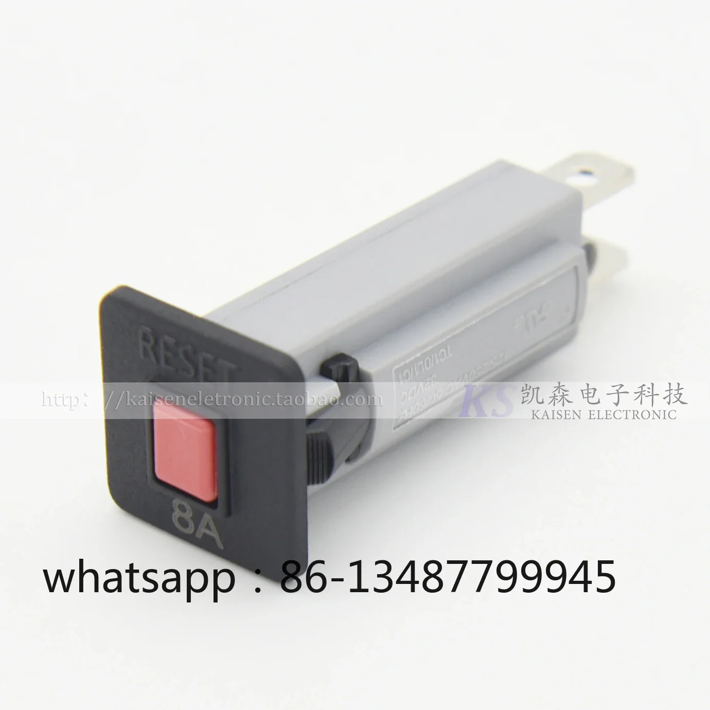 

KUOYUH 92X-8A 3A Self resetting Overload Protector Circuit Breaker Safety Switch 0.75-25Amp