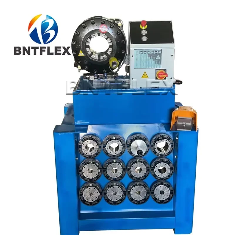 Factory Supply BNTP32 Rubber Brake Pipe Hydraulic Hose Crimping Press Machine Good Price Air Conditioner Crimper for Sale