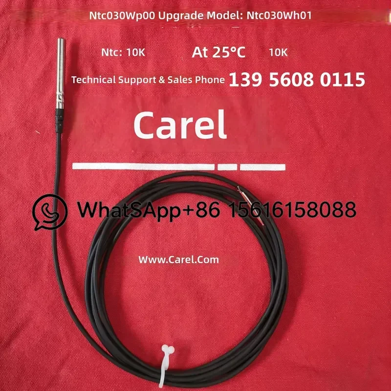Carle Stainless Steel Probe NTC030WP00 NTC030WH01 NTC030WH Temperature Sensor Thermistor for Refrigerator Freezer Appliance