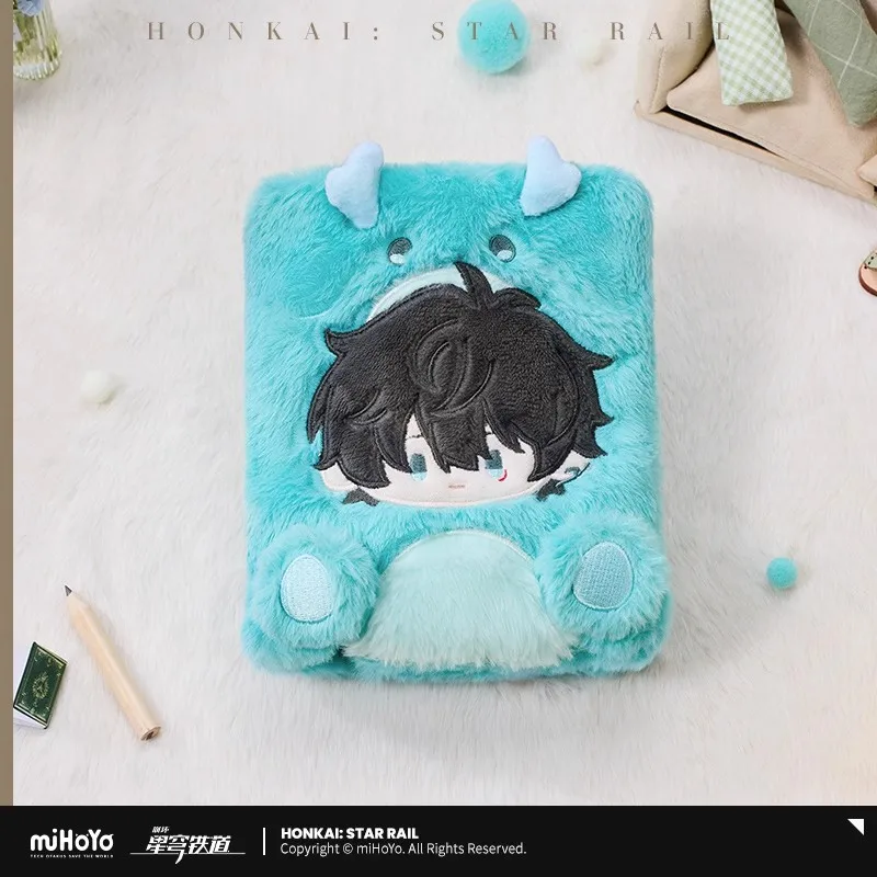 [Genuine] Honkai Star Rail Men's Dormitory Series Plush Card Holder Sunday Blade Storage Bag Jingyuan Danheng Coin Purse Wallet