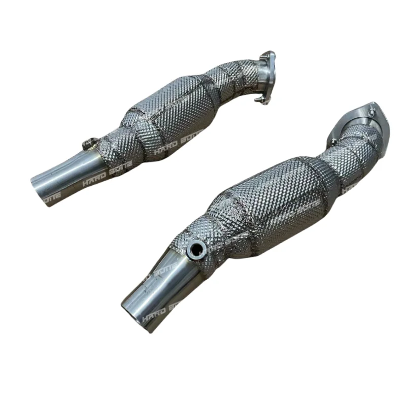 Factory Direct Sales for  F430 2005+  F430 Scuderia 6.3 Stainless Steel Downpipe With Insulation