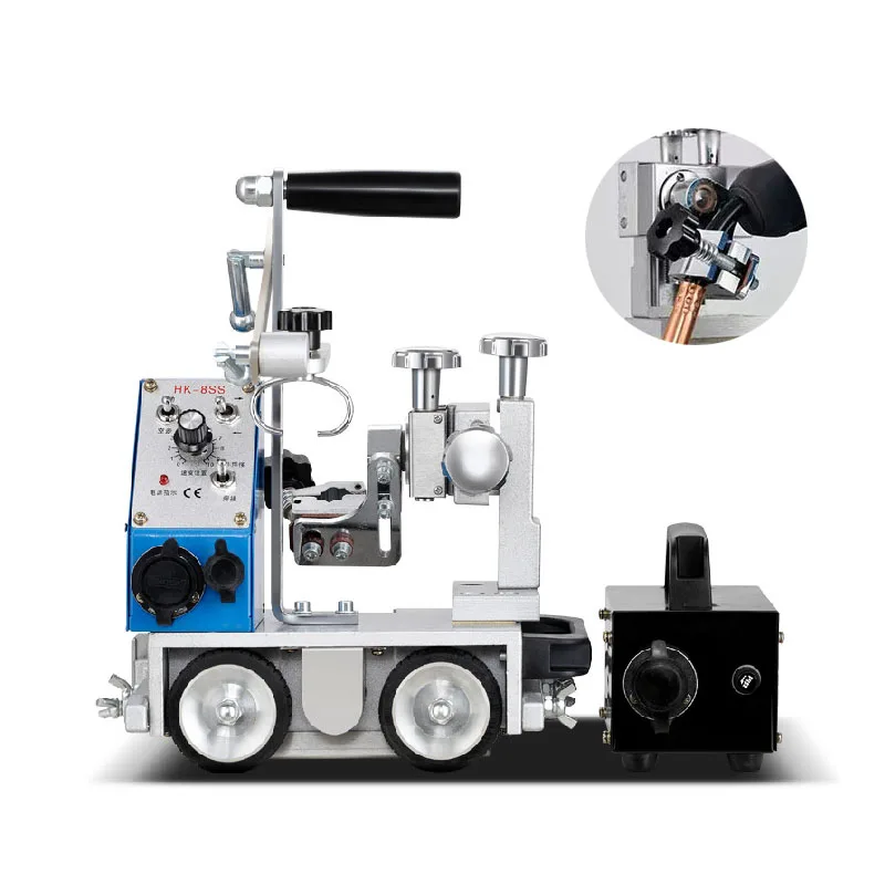 

HK-8SS Welding Trolley Corner Welding Machine Portable Automatic Corner Magenetic Right Angle Welding Ship Fillet Welder