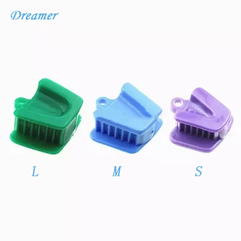 5pcs Dental Silicone Mouth Prop Bite Block Rubber Opener Retractor Size L M S