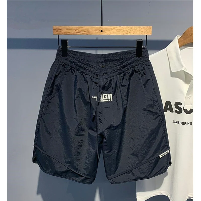 

Summer 2023 Men's Casual Harlan Pants Loose Letter Print Trendy ort orts Faionable Individuali Youthful Vitali Sle