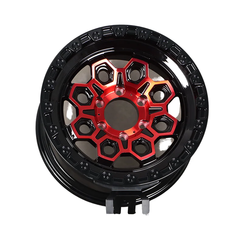 One Piece Two Piece Custom Forged Aluminum Alloy Car Wheels Rims with Beadlock Auto Tire Accessories
