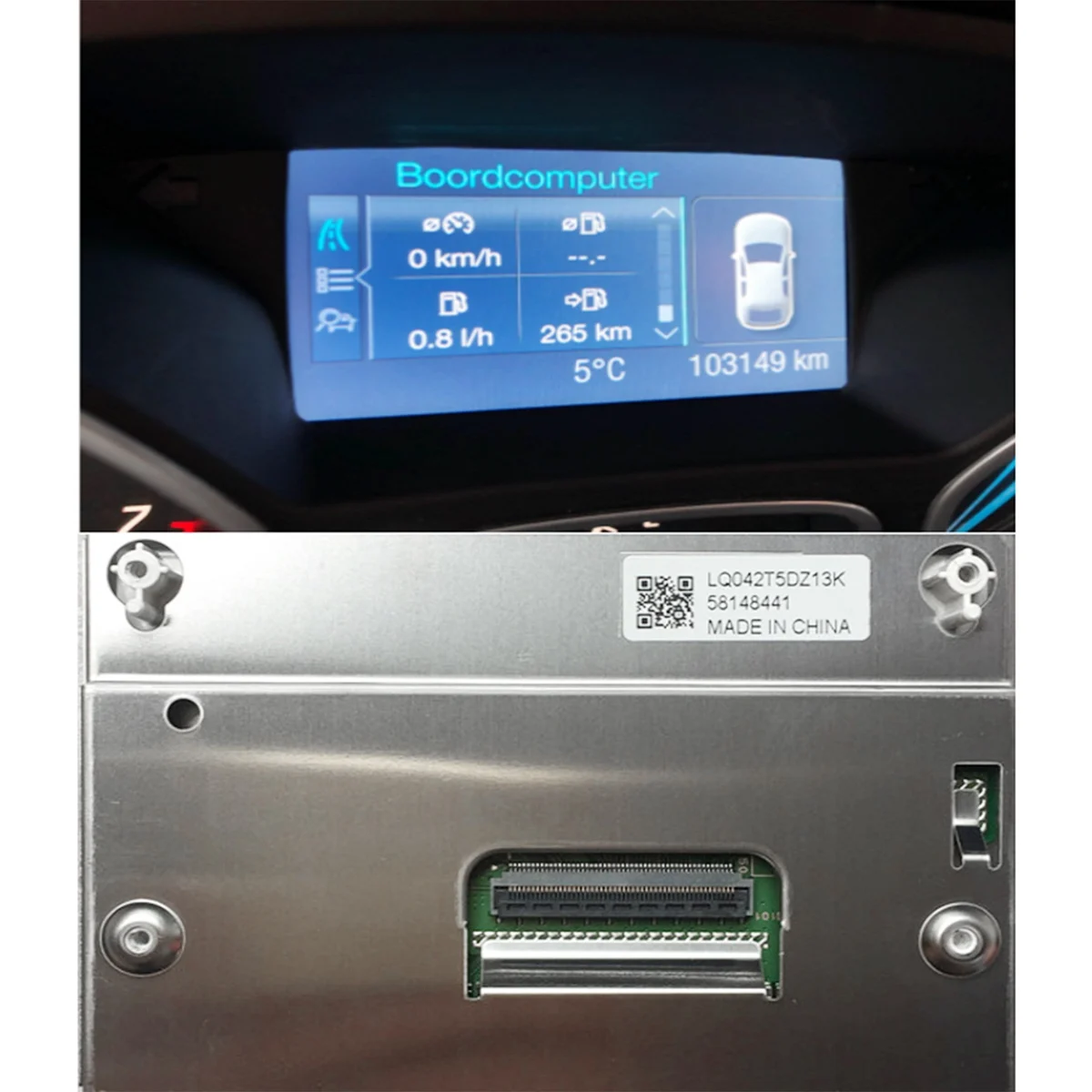 4,2 pulgadas para monitor LCD Sharp LQ042T5DZ01 LQ042T5DZ07 LQ042T5DZ11