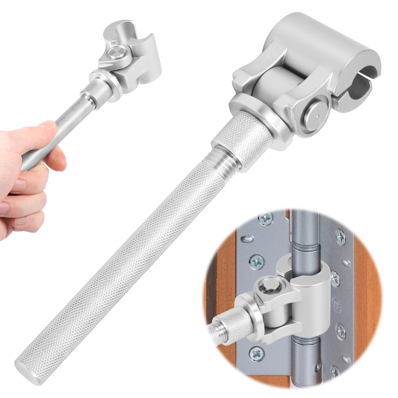 

Инструмент для регулировки дверных петель, регулируемый ключ для ремонта дверных петель из нержавеющей стали, практичные инструменты для двери домашнего шкафа