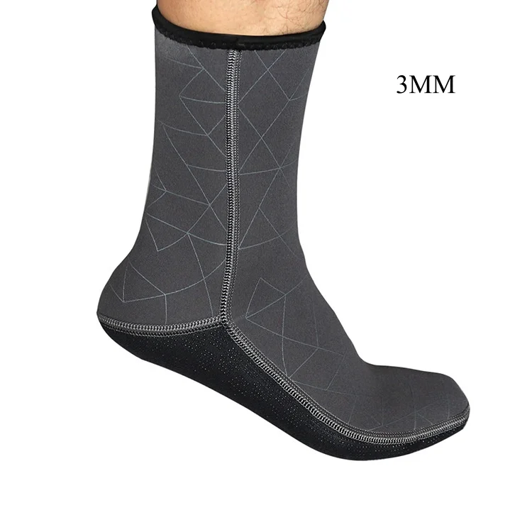 

3MM Non-slip Adult Outdoor Water Sports Snorkeling Keep Warm Swim Diving Socks Scuba Beach Surfing Kayaking Drifting Swim Socks