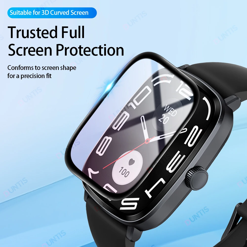 Screen Protector for Haylou RS5 3D Curved Screen Protector for Haylou RS 5 Ultra-HD Full Coverage Protective Film Accessories