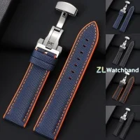 Uhrenarmband aus echtem Kalbsleder mit Schmetterlingsschnalle, universelle Ersatz-Uhrenarmbänder, 12/13/14/15/16/17/18/19/20/21/22/23/24 mm – Detail 2