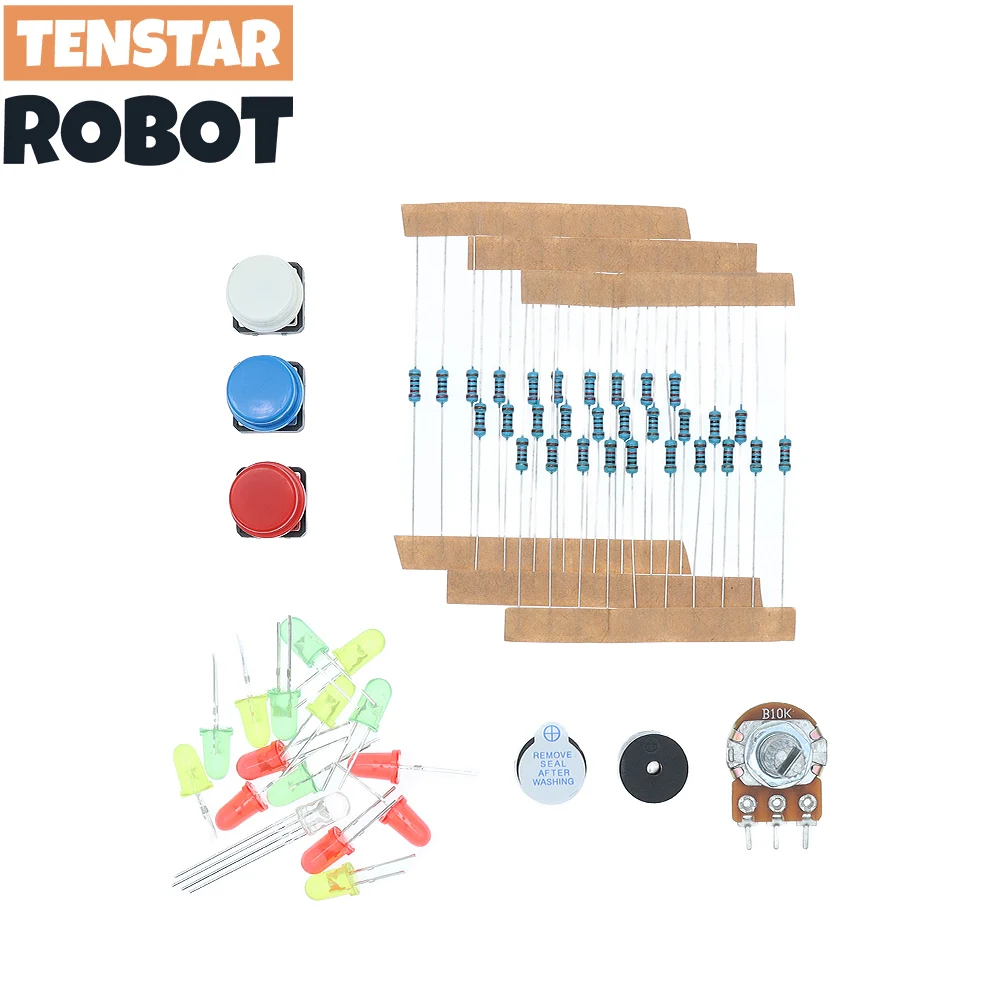 Basic Starter Kit for ESP32 ESP-32S WIFI Development Board for Arduino Project Learning Kit with Tutorials ESP32 kit with box