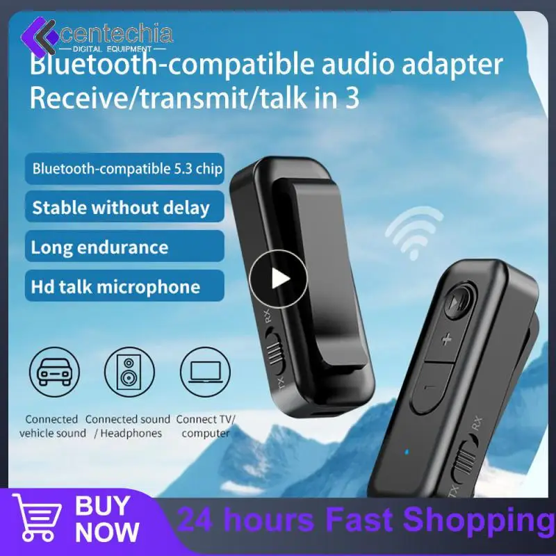 Transmitter High Quality Security Crystal Clear Audio Transmission Seamless Hands-free Calling Wireless Adapter Smooth