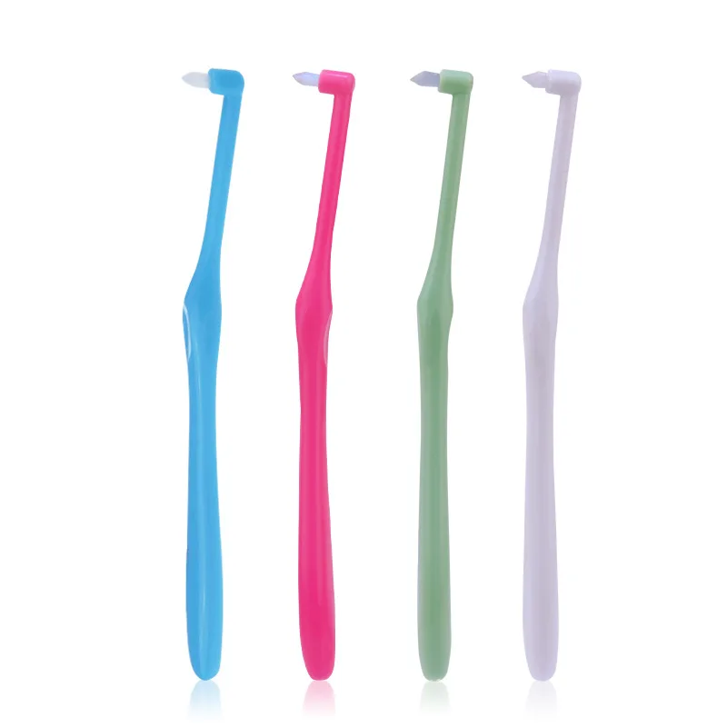 

Orthodontic Interdental Toothbrush Teeth Cleaning Tooth-floss Soft Brush for People with Brace Gap Cleaning Tool