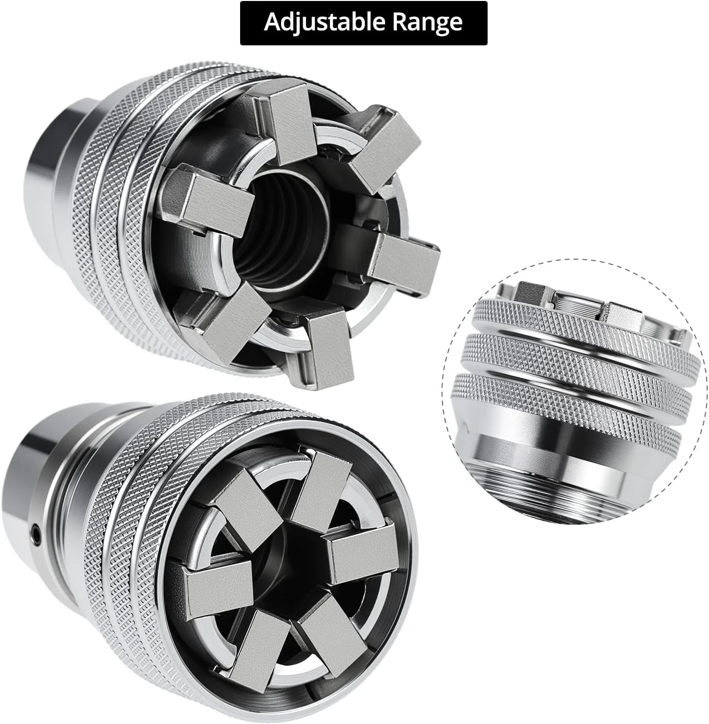 Adjustable Universal Socket Wrench, 10-19mm Adjustable Drive Socket Wrench Sleeve, 3/8" Drive Manual Socket Wrench