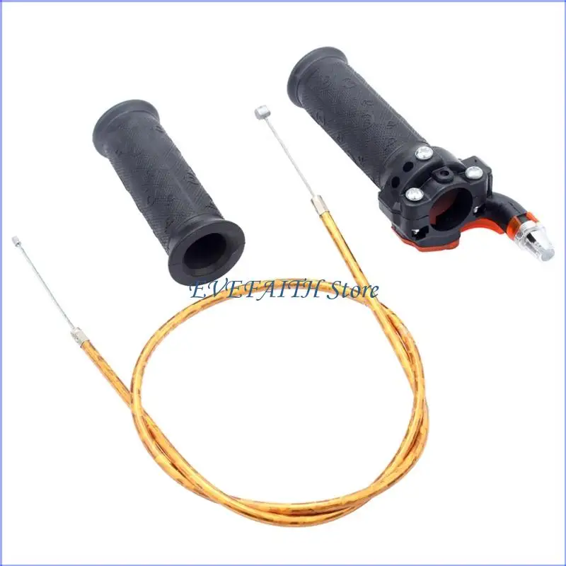124B Transparent Window Twist Grip For 47cc 49cc Mini Bikes And Builds
