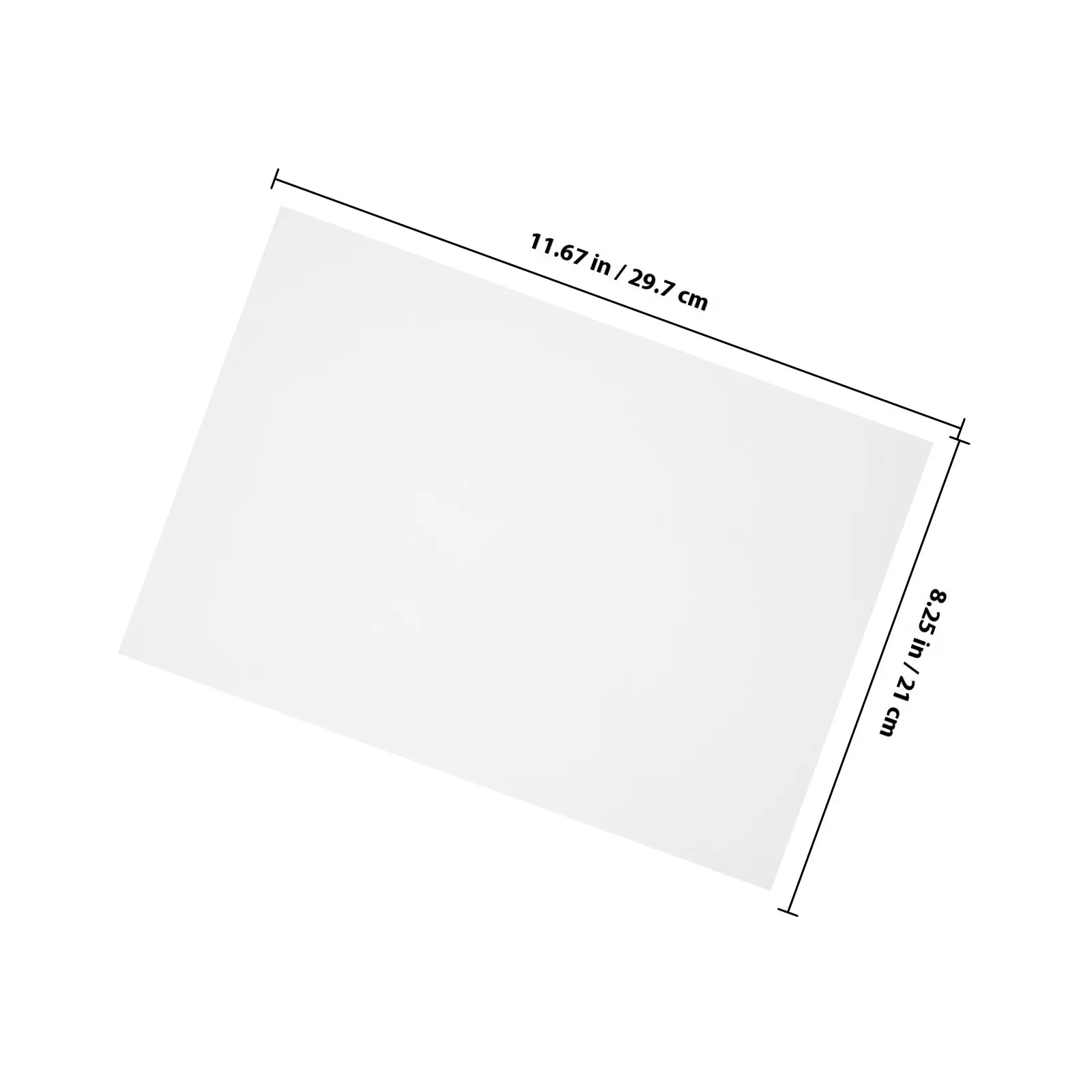 20Sheets Waterproof A4 Sticker Paper Printable Adhesive Label Sheets for Inkjet Laser Printers DIY Projects Water Bottle Laptop