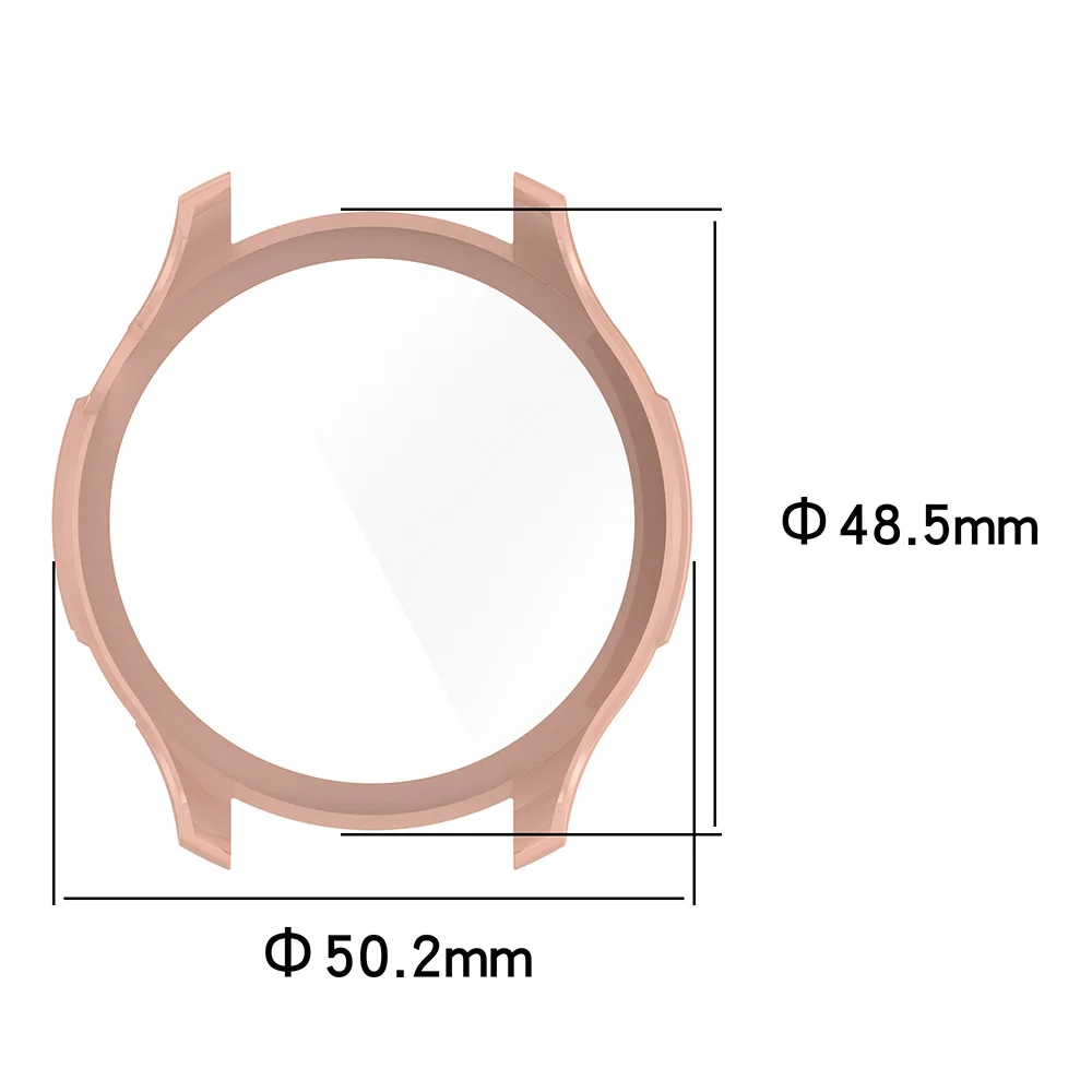 PC+Tempered Glass Screen Protector For Xiaomi Huami Amazfit GTR 4 Protective Case Cover Shell Bumper