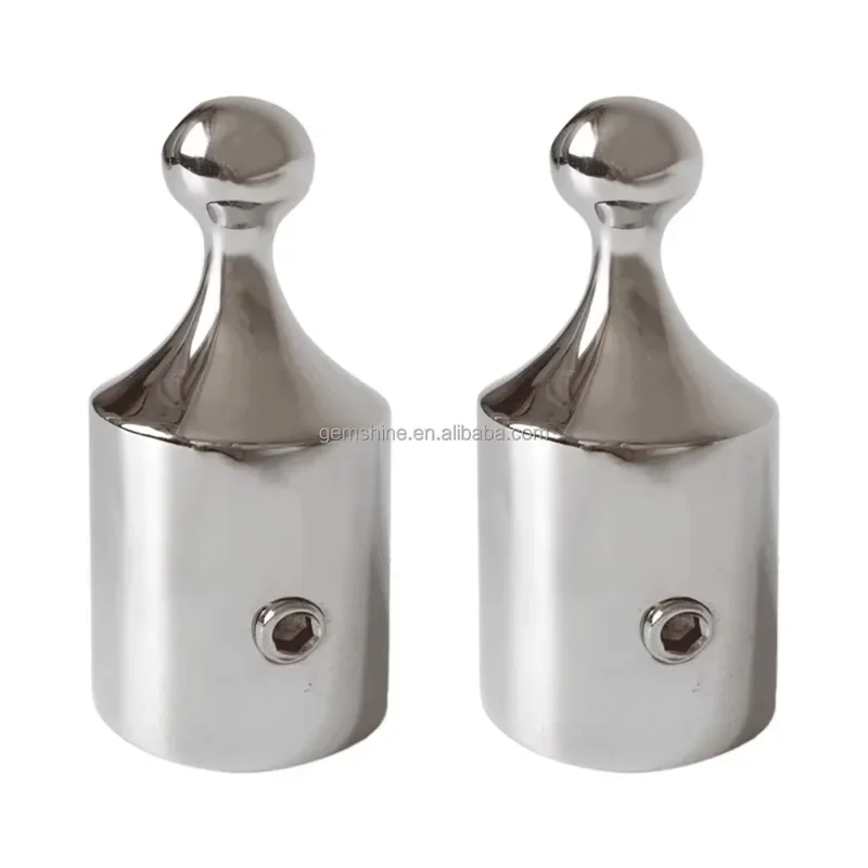 Mirror polished rust-proof spherical head cover, awning accessories, marine hardware, stainless steel